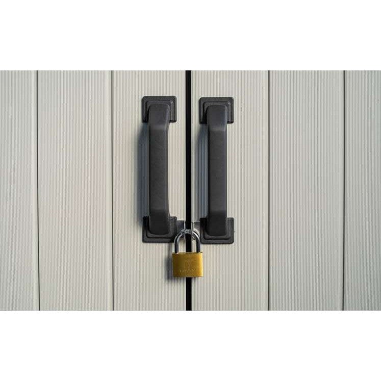 Keter Premier tall Grey 1400L Garden storage 4×2 ft 1704mm 1400mm