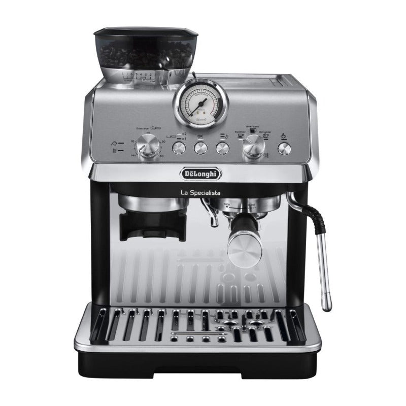 DeLonghi La Specialista Arte Compact Manual Bean to Cup Espresso Coffee Machine EC9155-MB