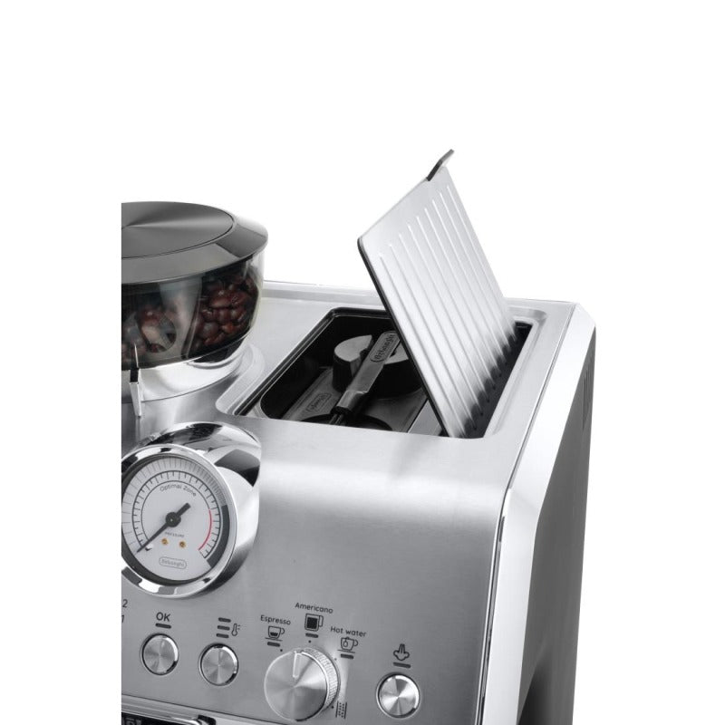 DeLonghi La Specialista Arte Compact Manual Bean to Cup Espresso Coffee Machine EC9155-MB