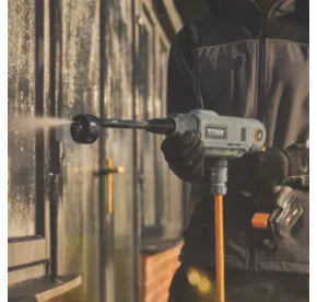 Titan Tti855prw 22bar 18v 1 X 5.0ah Li-ion Cordless Hand-held Pressure Washer (123pv)