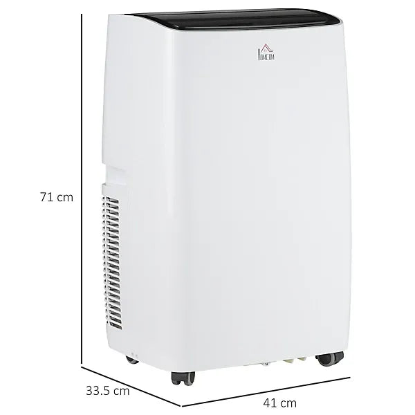 HOMCOM 14,000 BTU Portable Air Conditioner Unit with Remote, 24H Timer